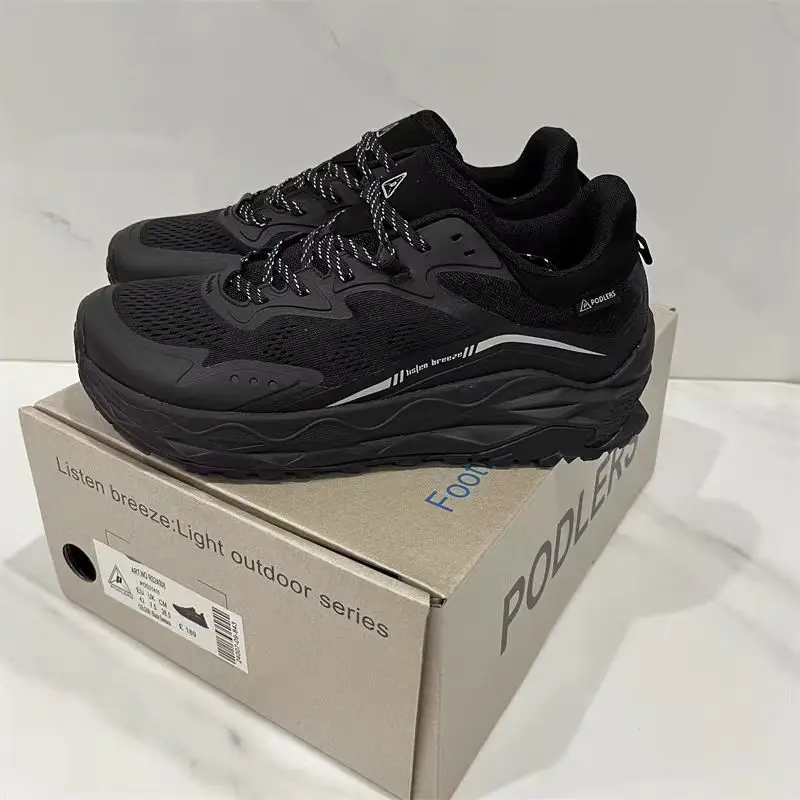 Амортизирующая спортивная уличная походная обувь. Износостойкая Кроссовки для