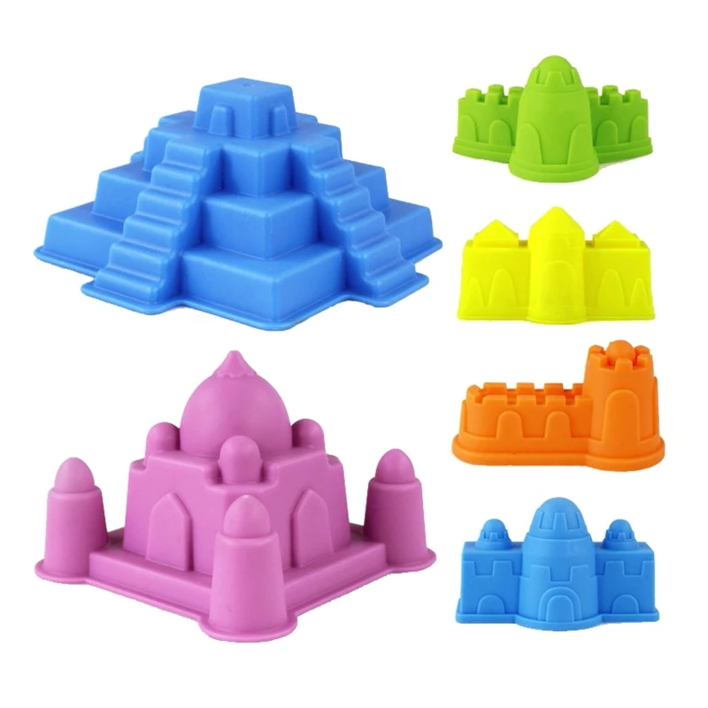

Eco-Friendly Castle Mold Sand Toy Kit for Sandbeach Beach Mold
