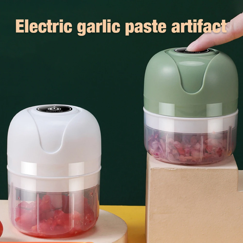 

Garlic Masher Small Electric Garlic Masher Garlic Masher Household Meat Grinder Auxiliary Food Machine Garlic Mixer Garlic Machi