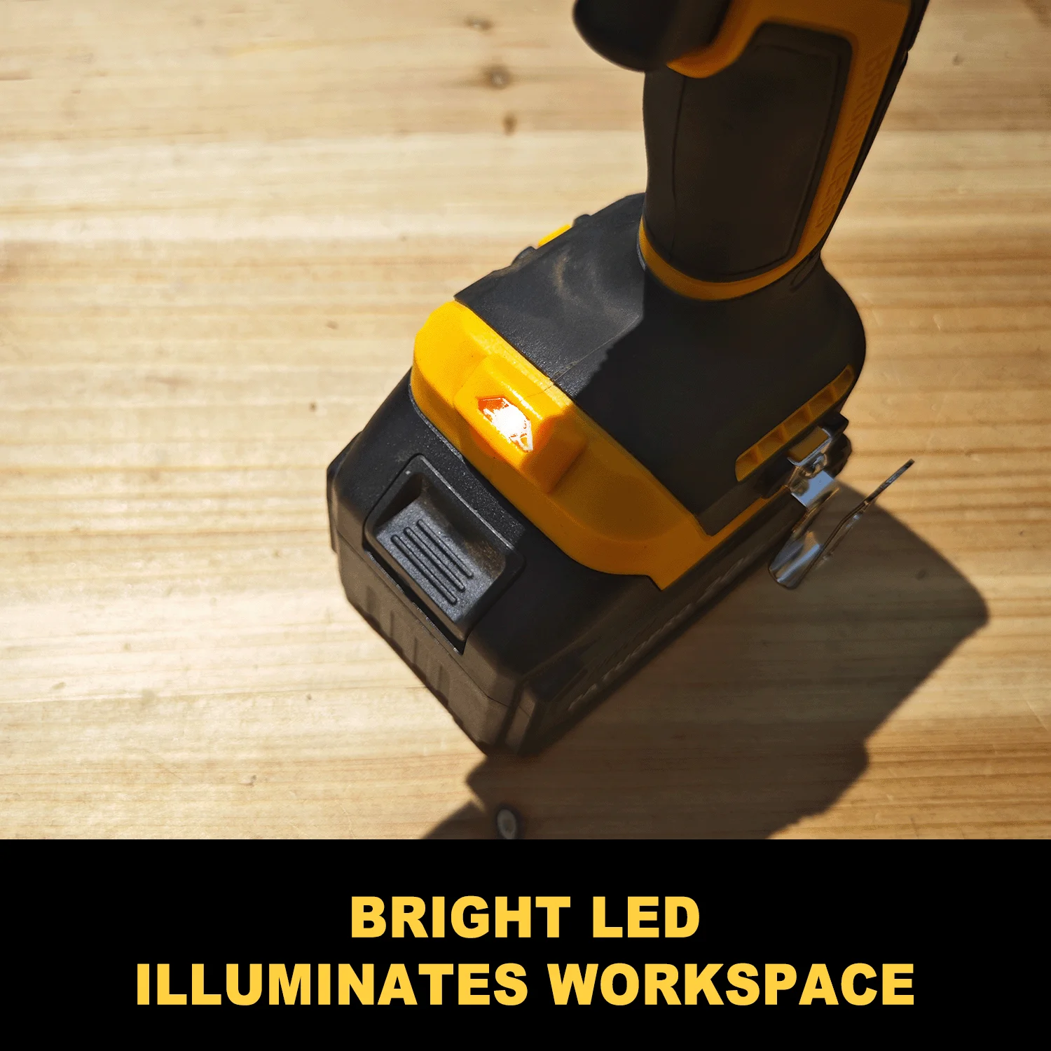 Brushless Cordless Hammer Drill 13mm Ratchet Power Impact Drill Ice Screwdriver fit BL1830 1840 1850 1860(Without Battery) 4