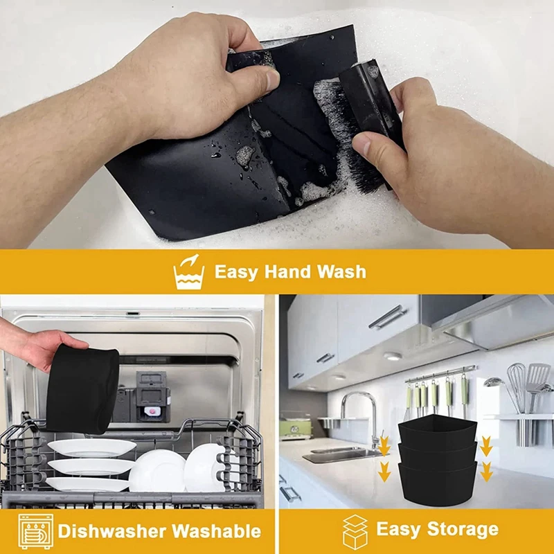 Вкладыши для мультиварки ABHG на 8 литров — силиконовая вставка-разделитель