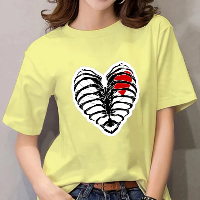 

Женская футболка с круглым вырезом, летний базовый топ свободного покроя с 3D-принтом, 2022