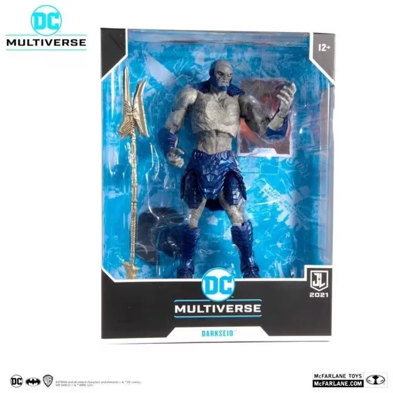 7-дюймовый Mcfarlane Лига Справедливости Darkseid Steppenwolf Черный Супермен Аниме Фигурки