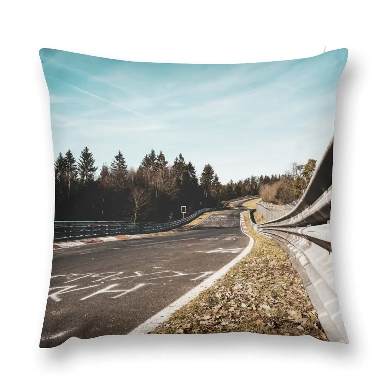 Nürburgring Nordschleife Декоративная подушка для дивана Подушки Эстетическая
