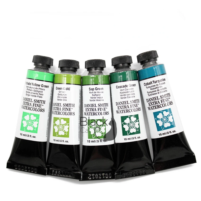 

Original Watercolor Paint 15ml Green Series Aquarela Acuarelas Profesionales