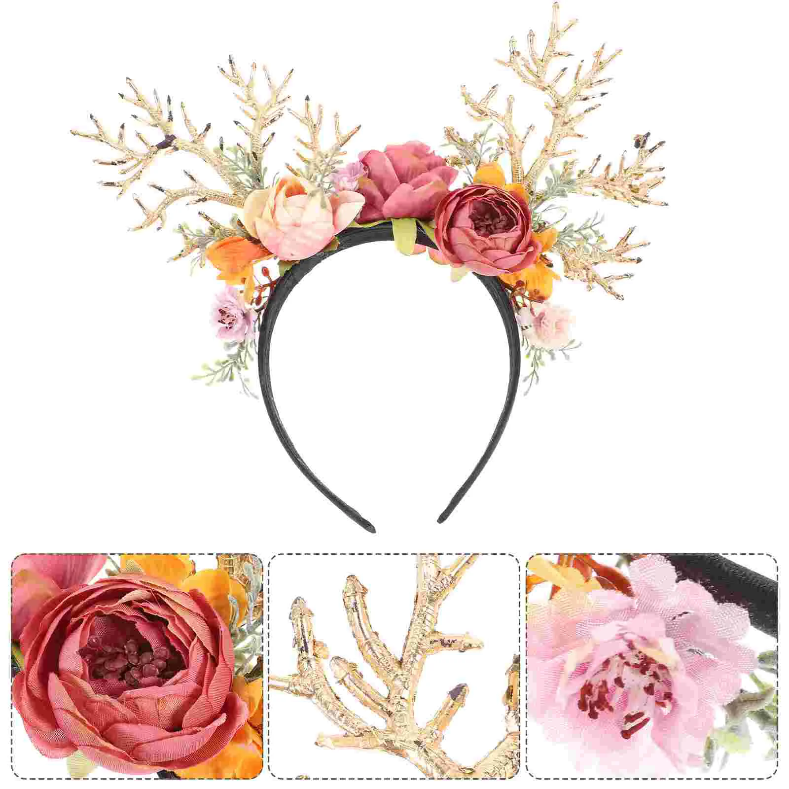 

Женский ободок для волос с рогами, 2 шт.