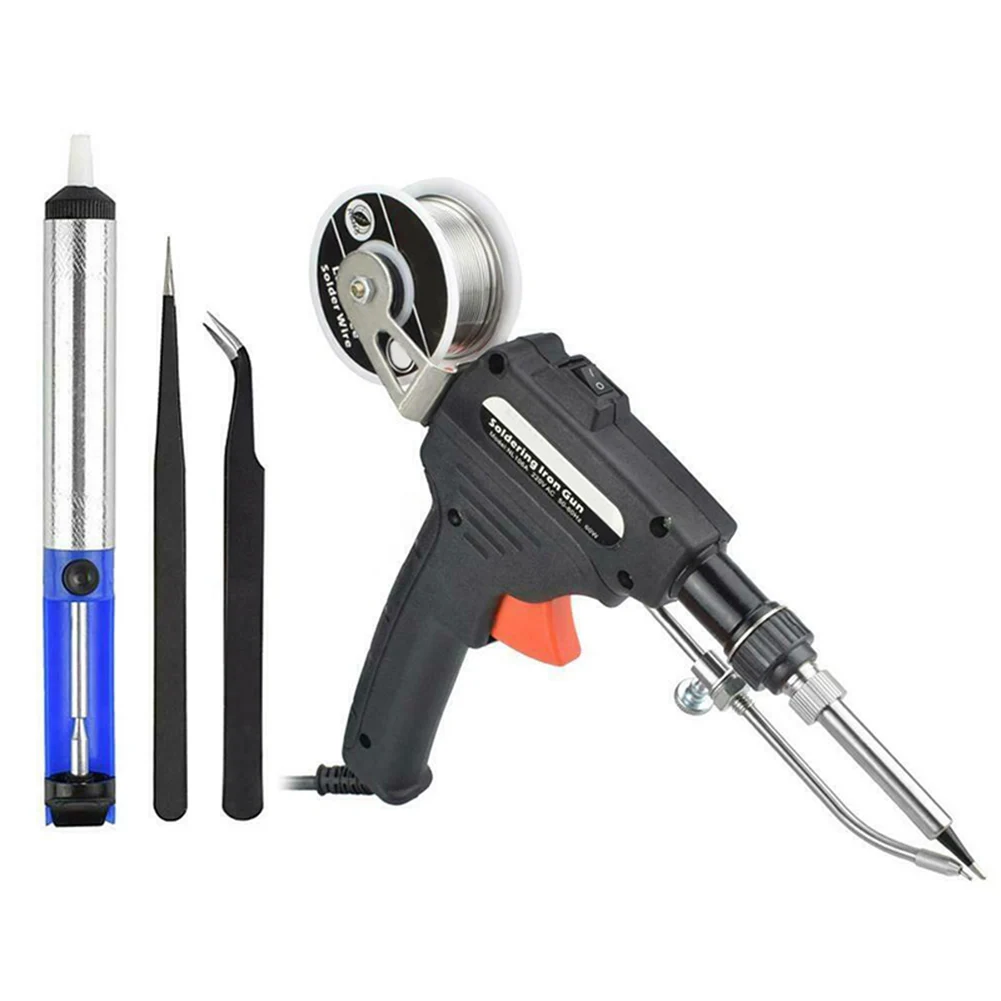 

Auto Feeding Soldering Tool Manual Electric Soldering Iron Set Solder Tin