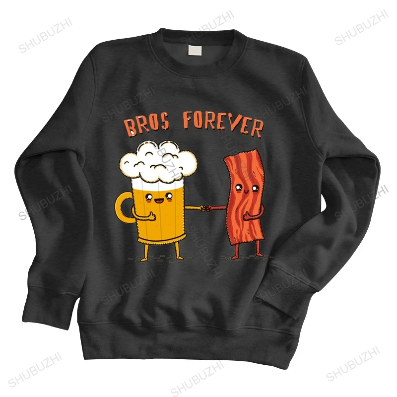 

men autumn sweatshirt black hoody BBQ Beer Shirt Kawaii New Fashion Geek Brand Designer brand spring hoodie