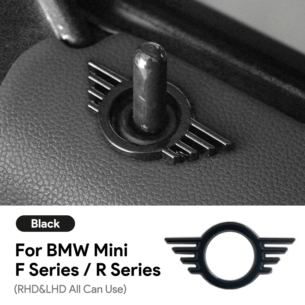 

1 шт. металл для Mini Cooper One S F55 F56 F57 F60 R55 R56 R57 Countryman, булавка для дверного замка автомобиля, эмблема крыла, значок, наклейка