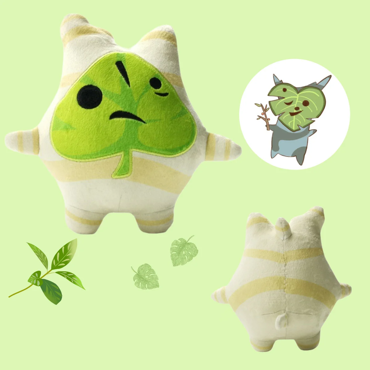 

The Hyrule Fantasy Korok Plush Link Breath of The Wild Game Periphery Zelda Figure Kawaii Plush Doll Gifts Toys for Children