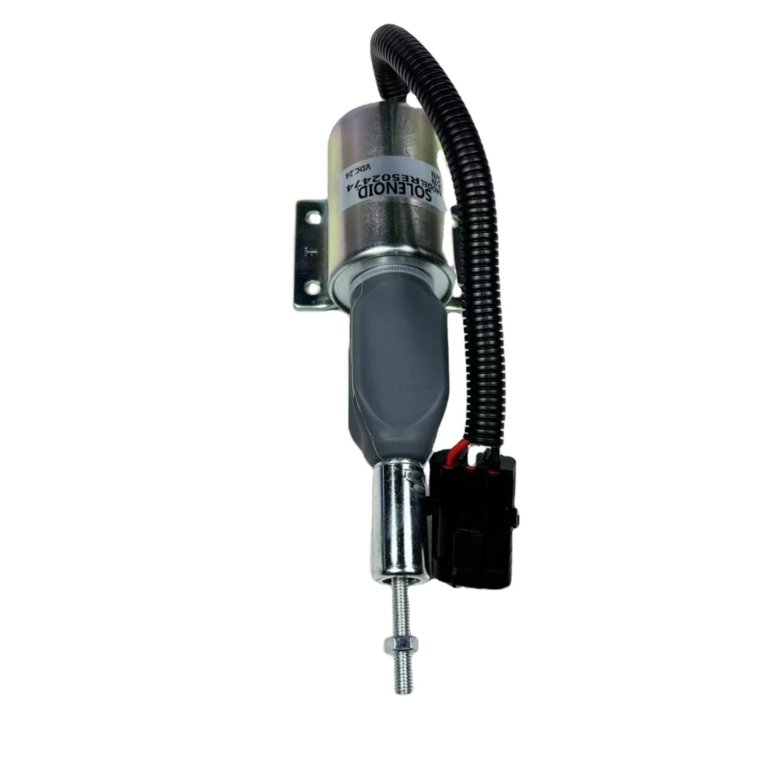 Соленоид распределения 24V RE 502474 516083 Пара мотора John Deere 120 160LC 230LC 624H