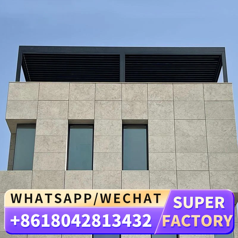 Наружная алюминиевая беседка для беседки 6x3 м