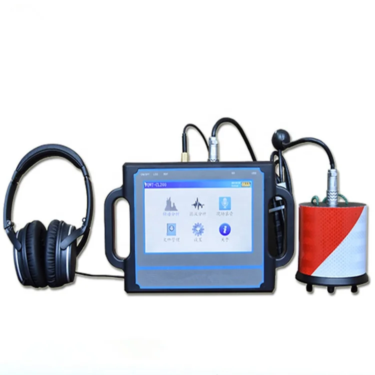 

Portable home use 2m ground water pipeline leak detector with best price