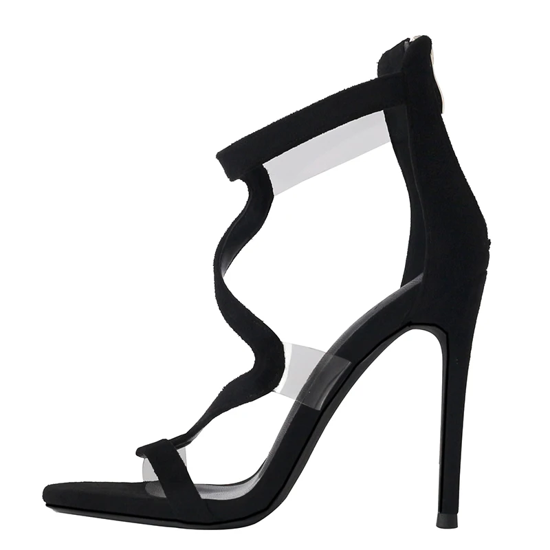 

Roman Sandals Women's 2022 New Summer Niche Temperament Black Sexy Fashion High-heeled Shoes Stilettos Comfortable And Versatile