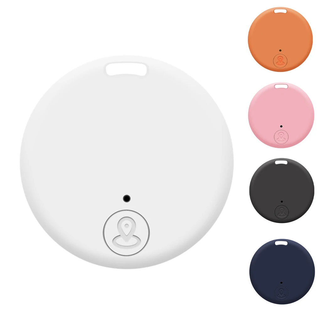 

1/2/3/5 Anti-lost Bluetooth-compatible 5.0 Keychain Cellphone Key Finder Locator Alarm Vehicle Tracker Tracking Device White