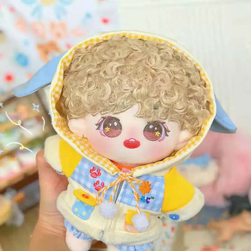 

Звездный сувенир Plushie DIY Сменные мягкие игрушки Аксессуары для кукол 20 см плюшевая одежда Kpop кавайные вещи одежда Wang Yibo