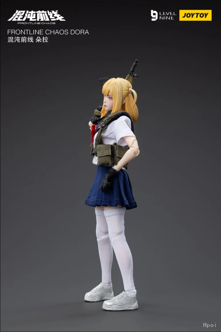 Фото Горячая распродажа: Оригинальная коллекционная фигурка JOYTOY 1/12 FRONTLINE CHAOS DORA №3