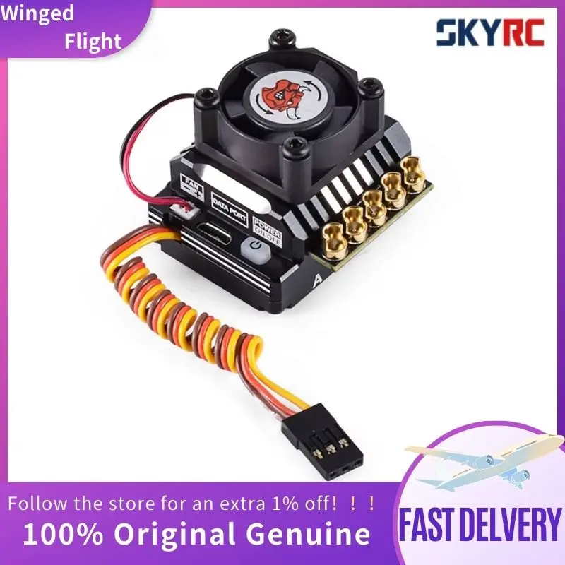 SKYRC TORO TS160 160A Бесщеточный сенсорный регулятор скорости с BEC/6 В/7 4 В для гусеничных