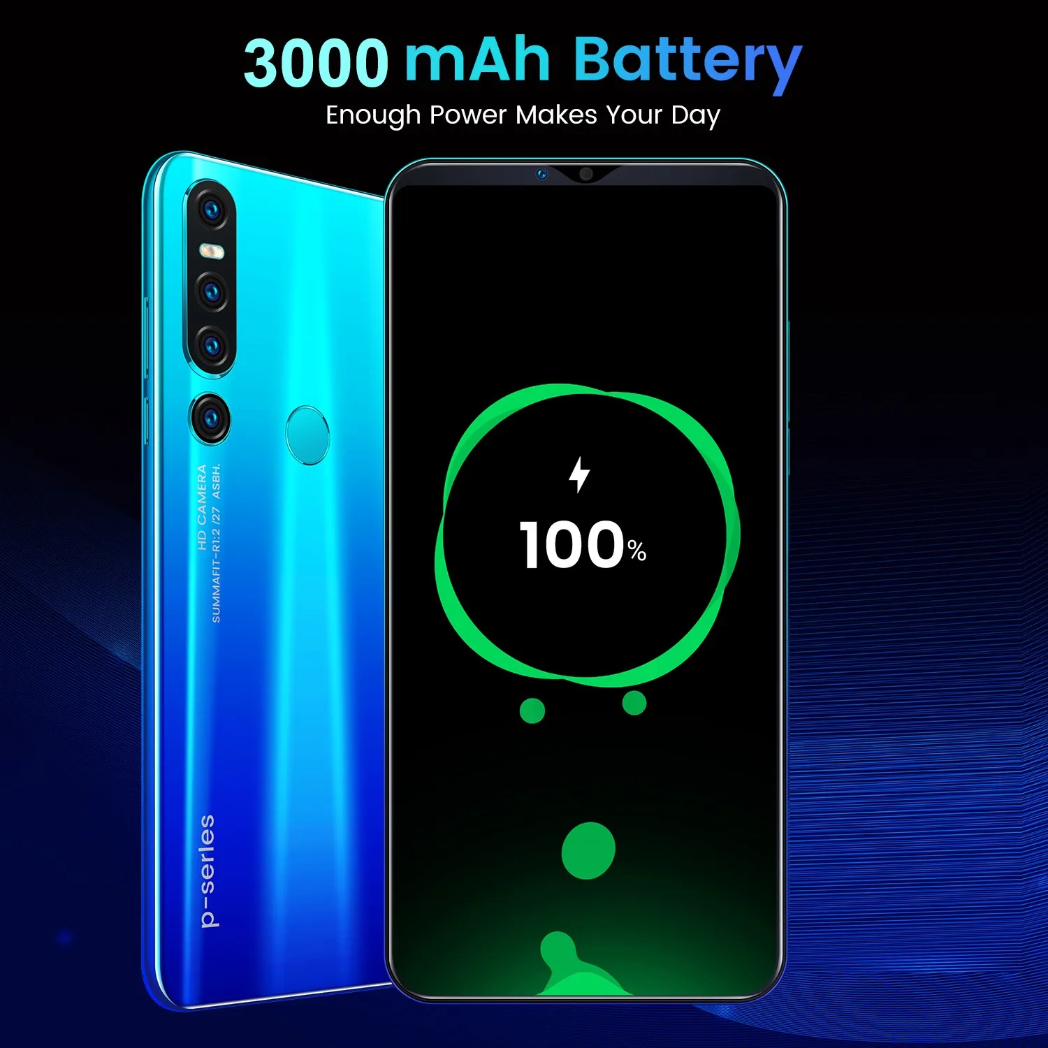 Смартфон P46 Pro 6. I дюймовый HD-экран две Sim-карты разблокированный смартфон с Google Play