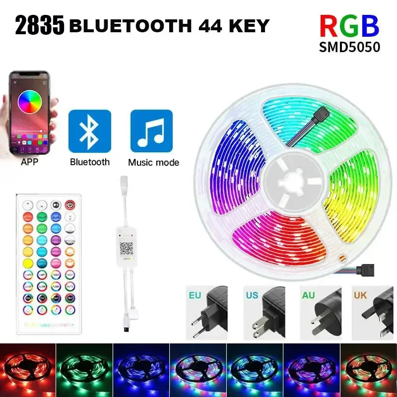 

NIMIMOON Светодиодная лента RGB 2835/5050 10 м для дома