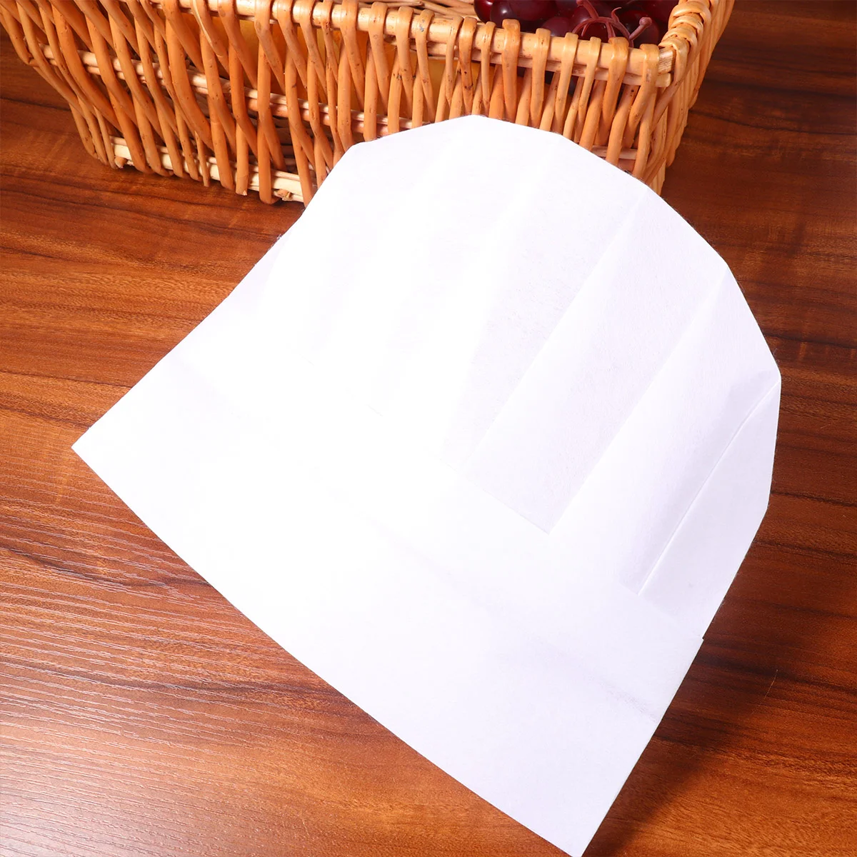 20 шт. детские одноразовые шапки шеф-повара легкие головные уборы простые