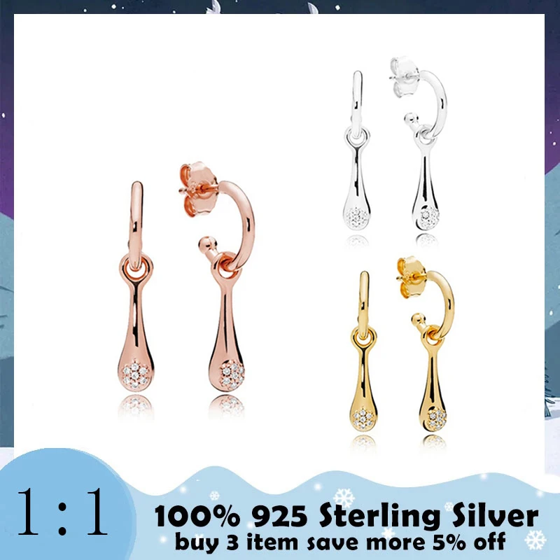 

Женские серьги-подвески из серебра 100% пробы