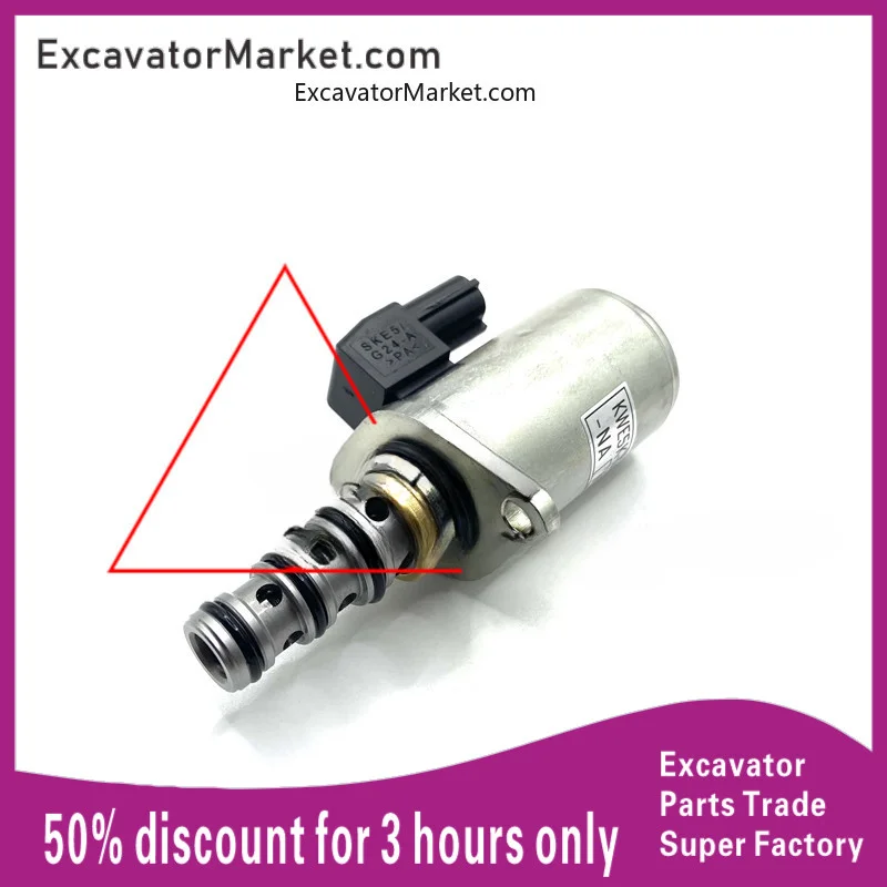 Запасной электромагнитный клапан гидравлического насоса Sany Kobelco SK Kawasaki