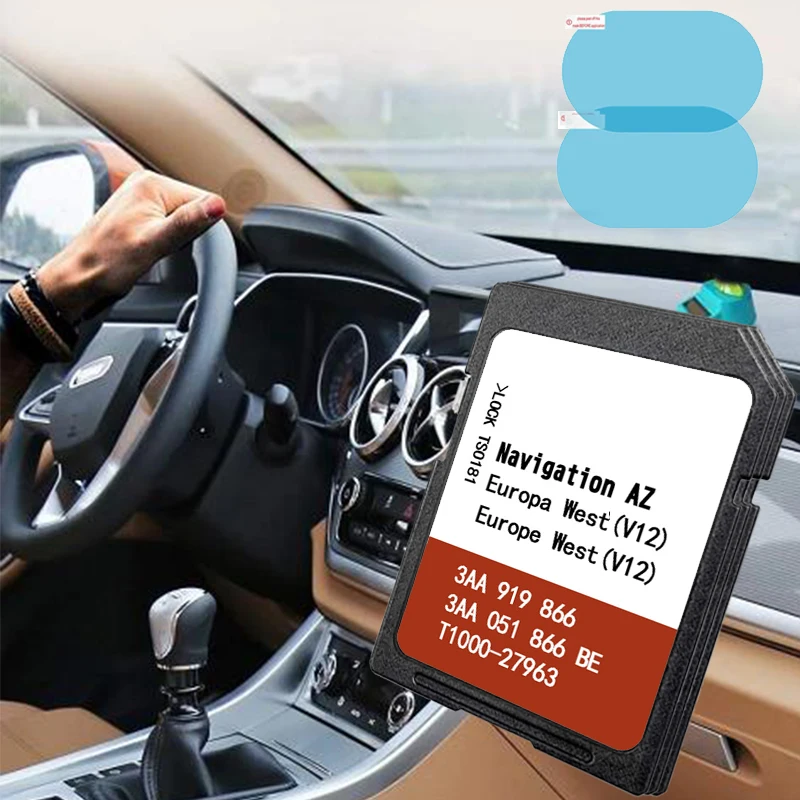 

8GB RNS315 WEST AZ V12 Sat Nav Map Version SD Navigation Europe Version Card
