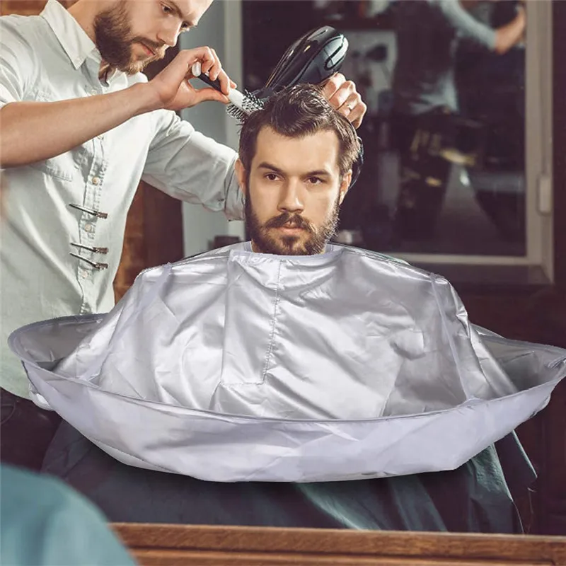 

Creative DIY Girls Boys Hair Cutting Waterproof Cloak Umbrella Apron Barber Apron Household Hairdresser Hair Stylists Protecter