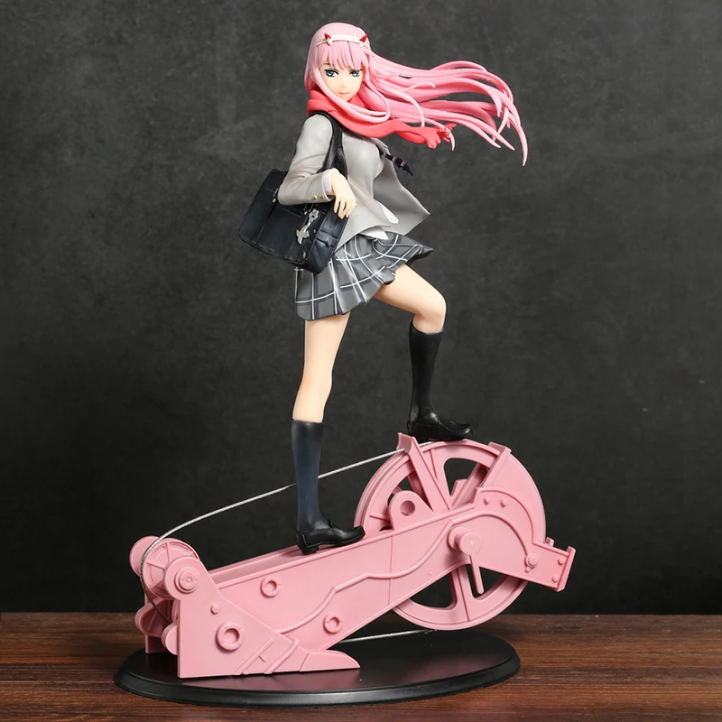 

DARLING In The FRANXX Zero Two 02 School Uniform Ver. 1/7 Scale PVC Model Anime Collection Figure Toy Gift