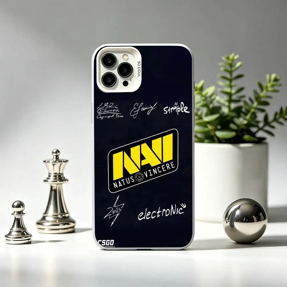 Чехол для телефона Natus Vincure Game CS2 для iPhone 17, 16, 15, 14, 13, 12 Plus, Pro Max, XS, белыйсеребристый, чехол-накладка (art.: 3920db73cc9ba) - 3920db73cc9ba
