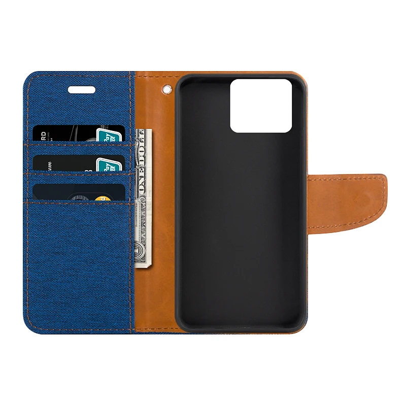 Чехол-книжка из искусственной кожи для Asus Zenfone 11 Ultra 5G деловой чехол держатель