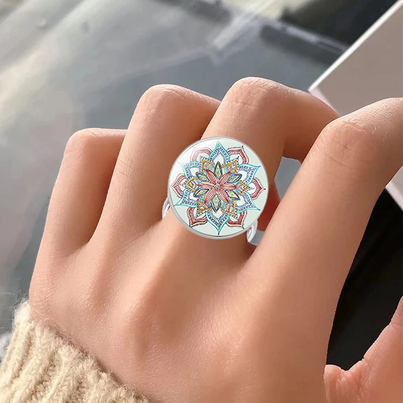 Недорогие модные украшения со стеклянным кабошоном