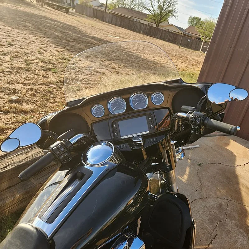 Зеркала заднего вида с разделенным видением для Davidson Road King Street Glide Softail Iron 883 утюг