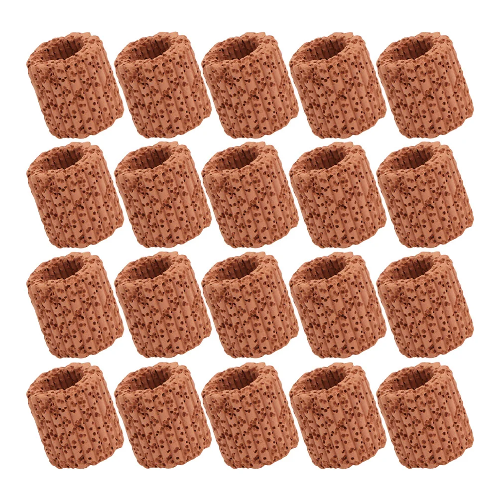 

25 Pcs Aquarium Decoration Fish Shelter Ring Ring Accessories Aquatic Fixation Breathing Ring Securing Ring