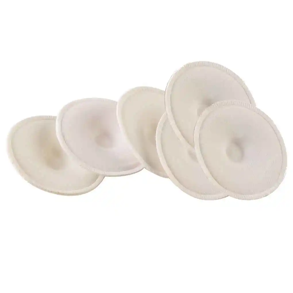 

6PCS Baby Feeding Pad Breast Washable Pad Nursing Soft Absorbent Reusable Nursing Anti-overflow Maternity Care Pad