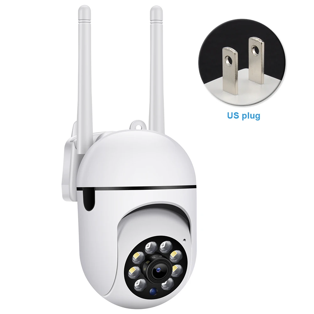 

Security Camera Home 2 Way Audio Motion Detection Wifi Wireless 360 Rotation Color Night Vision Video HD 1080P 2MP Monitoring
