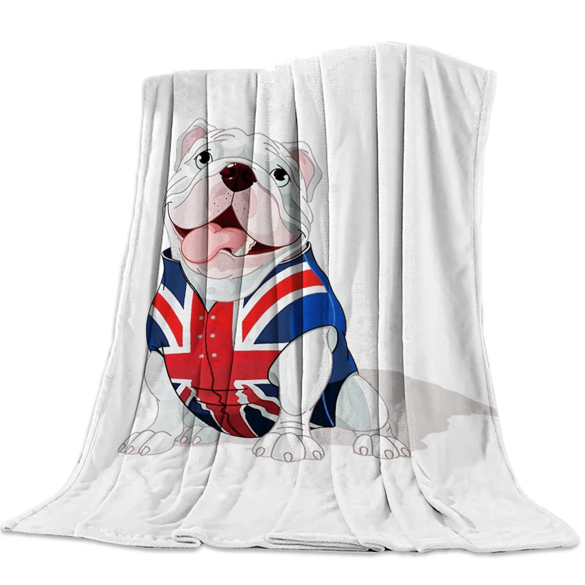 

Flag Box Animals Boxwood Flag Of Blanket Bulldog Box England Flannel Blanket Soft Throw Sofa Bed Travel Blankets
