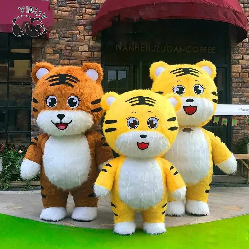 Надувной костюм тигра