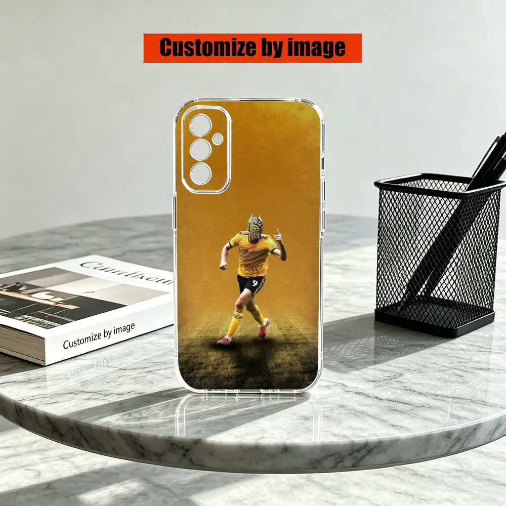 Фото Чехол для телефона Football 9 Raul Jimenez для Samsung A10,12,20,21S,30,31,40,50,51,52,70,71, прозрачный чехол №5