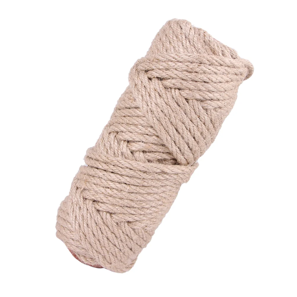

Rope Cat Scratching Sisal Post Scratcher Treeaccessory Diytwine Crafts Tower Daily Use Jute Multi Function Sturdy Cute