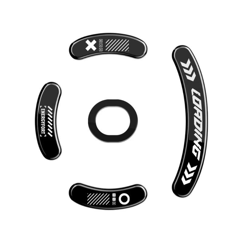 Стеклянная мышь коньки наклейка на ножки мыши для GPW1 гладкие слайды со