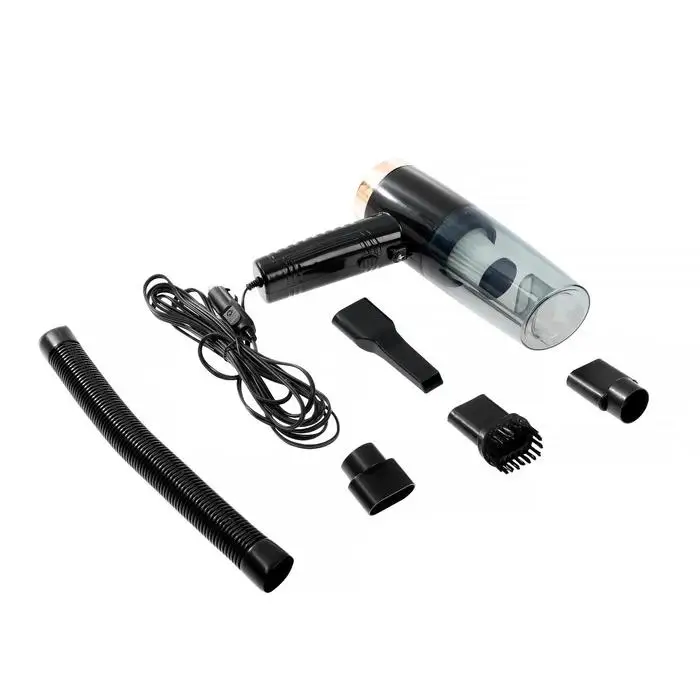 Vacuum cleaner car 5 heads LED backlight 120 W 12 V Black | Автомобили и мотоциклы