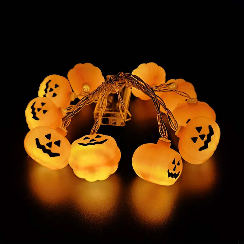 

Светодиодная гирлянда Хэллоуин тыква 10 LED