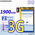 Аккумулятор GUKEEDIANZI высокой емкости iG3 для Apple iPhone 3G iPhone 3G 3GS 3G S 7 8 Plus 11 pro 11pro max, аккумулятор + трек 