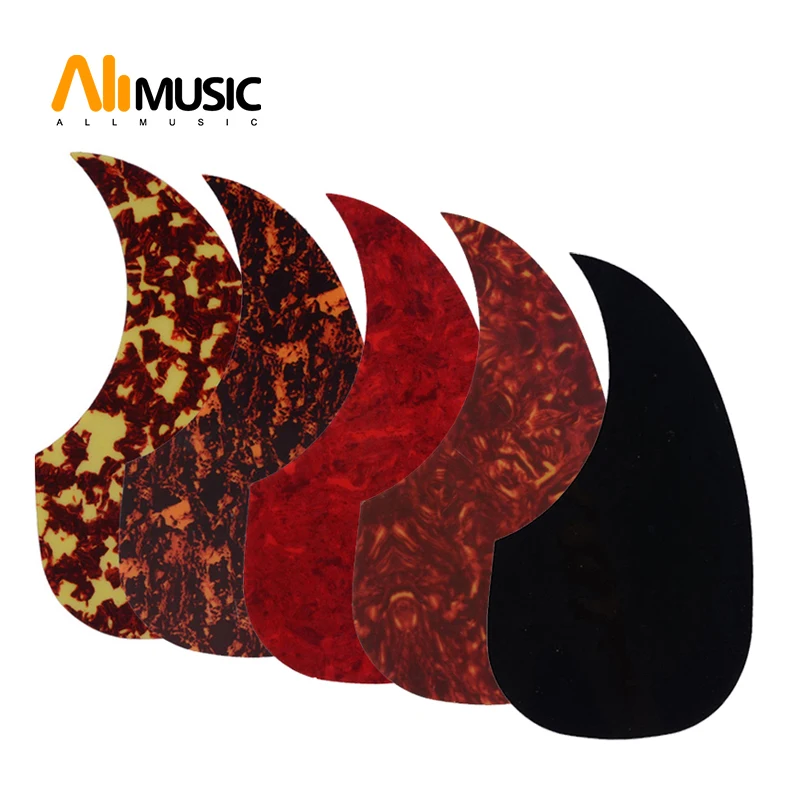 

10Pcs Acoustic Guitar Pickguard Pick Guard Sticker Comma Style Multi Colour Available