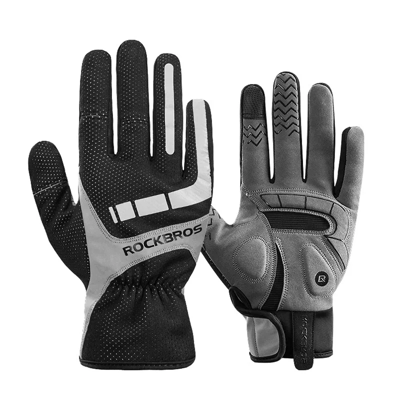 

Full Finger Gloves Touch Screen Cycling Gloves Full Finger Men and Women Spring and Summer Motorbike Gloves