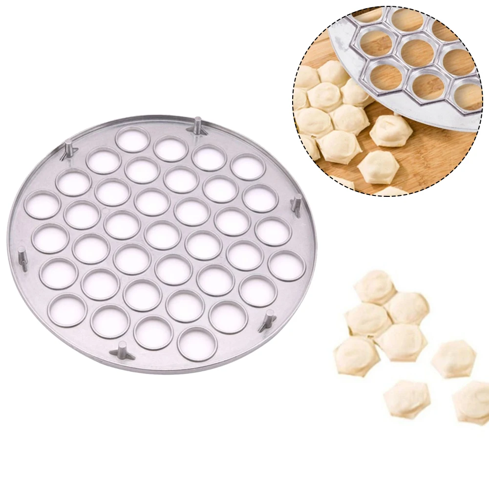 

High Quality Dumpling Mold Ravioli Maker For Pot Stickers Home Gadgets Kitchen Tools Round Save Time Aluminum Alloy