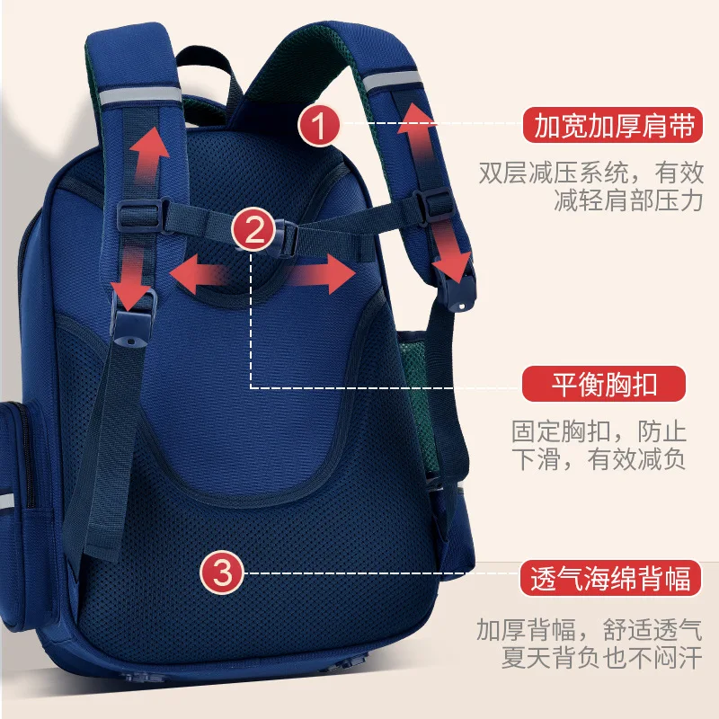 Boys Girls backpack Kids Orthopedic schoolbag Waterproof Children School Bags for kids Primary school Backpack mochila escolar