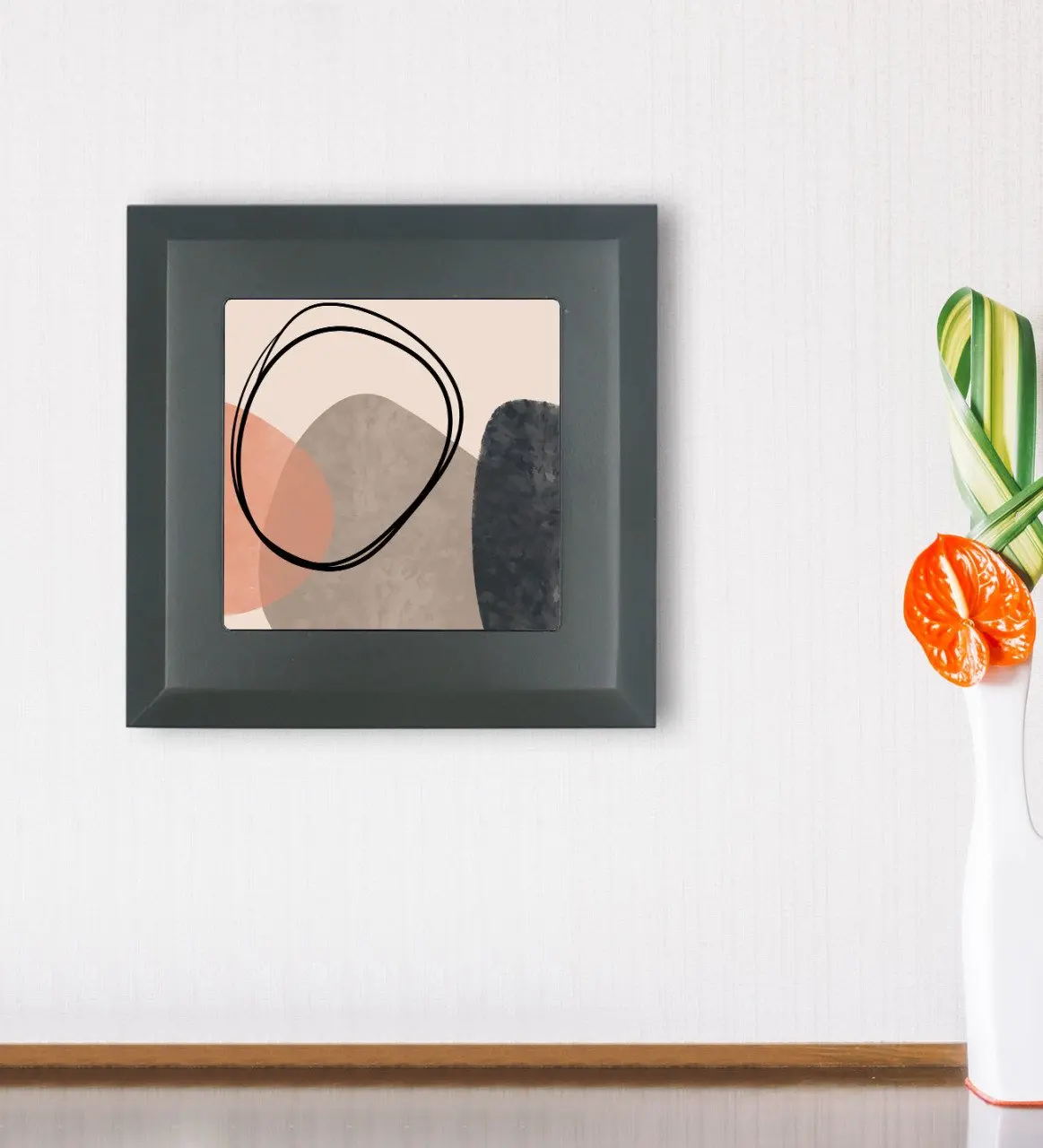 

BK подарок, Современный художественный дизайн, деревянная рамка, каменная стена